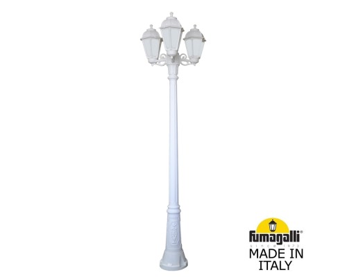 Садово-парковый фонарь FUMAGALLI GIGI BISSO/SABA 3L K22.156.S30.WYE27