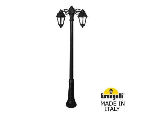Садово-парковый фонарь FUMAGALLI RICU BISSO/SABA 2L DN K22.157.S20.AXE27DN