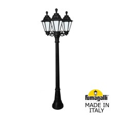 Садово-парковый фонарь FUMAGALLI ARTU BISSO/RUT 3L E26.158.S30.AYE27