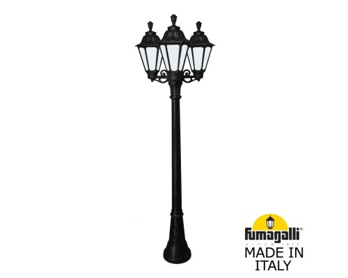 Садово-парковый фонарь FUMAGALLI ARTU BISSO/RUT 3L E26.158.S30.AYE27