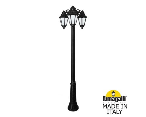 Садово-парковый фонарь FUMAGALLI RICU BISSO/ANNA 3L DN E22.157.S30.AYE27DN