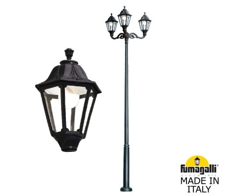 Парковый фонарь FUMAGALLI EKTOR 4000 ADAM/NOEMI 3L  E35.372.M30.AXH27