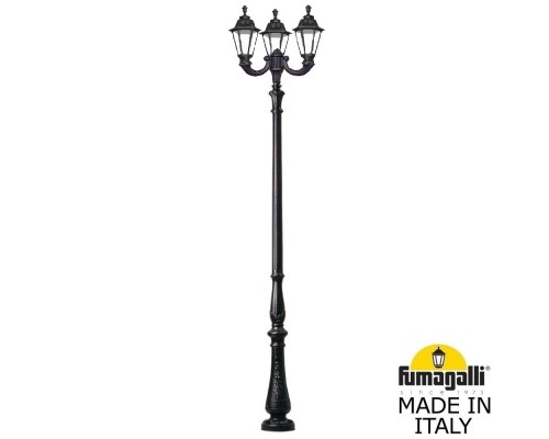 Парковый фонарь FUMAGALLI TABOR OFIR/RUT 3L  E26.205.R30.AXE27
