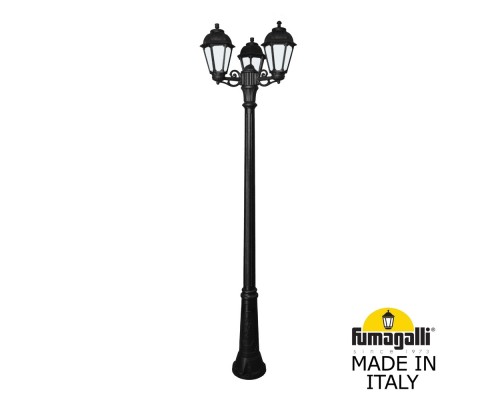 Садово-парковый фонарь FUMAGALLI RICU BISSO/SABA 3L K22.157.S30.AYE27