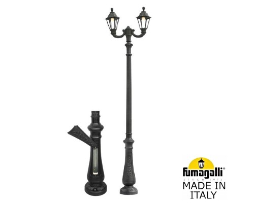 Парковый фонарь FUMAGALLI NEBO OFIR/RUT 2L  E26.202.R20.AXE27