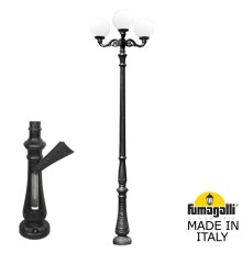 Парковый фонарь FUMAGALLI TABOR ADAM/GLOBE 300 3L  G30.205.M30.AYE27