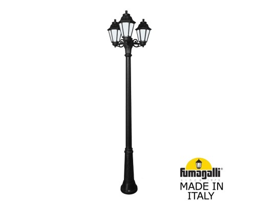 Садово-парковый фонарь FUMAGALLI RICU BISSO/ANNA 3L. E22.157.S30.AYE27