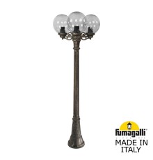 Садово-парковый фонарь FUMAGALLI ARTU BISSO/G250 3L G25.158.S30.BZE27