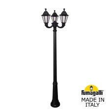 Садово-парковый фонарь FUMAGALLI RICU/OFIR/RUT 3L E26.157.R30.AXE27