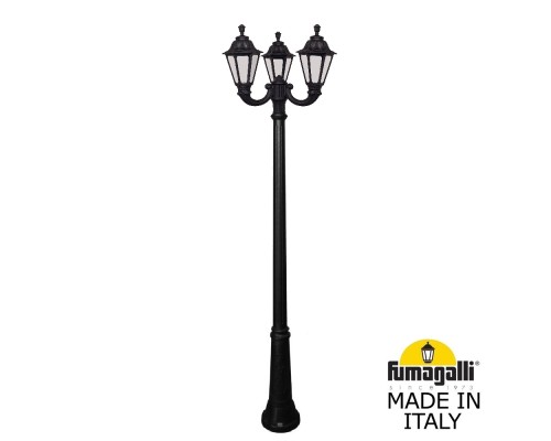 Садово-парковый фонарь FUMAGALLI RICU/OFIR/RUT 3L E26.157.R30.AXE27