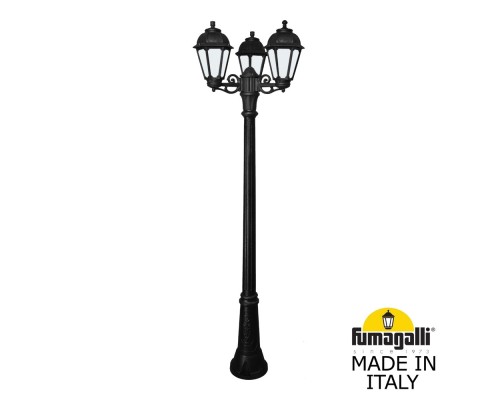 Садово-парковый фонарь FUMAGALLI GIGI BISSO/SABA 3L K22.156.S30.AYE27