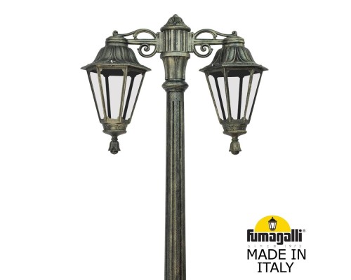 Садово-парковый фонарь FUMAGALLI GIGI BISSO/RUT 2L DN E26.156.S20.BXE27DN