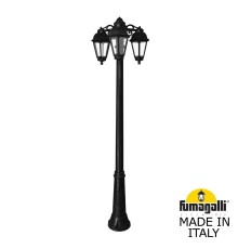 Садово-парковый фонарь FUMAGALLI RICU BISSO/SABA 3L DN K22.157.S30.AXE27DN