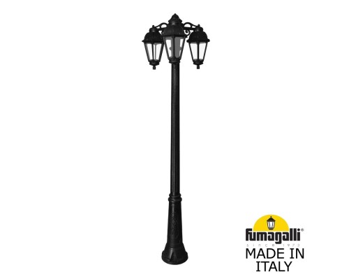 Садово-парковый фонарь FUMAGALLI RICU BISSO/SABA 3L DN K22.157.S30.AXE27DN
