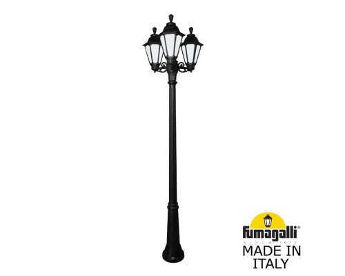 Садово-парковый фонарь FUMAGALLI RICU BISSO/RUT 3L E26.157.S30.AYE27