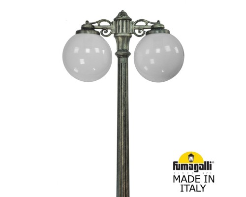 Садово-парковый фонарь FUMAGALLI RICU BISSO/G300 2L DN G30.157.S20.BYE27DN