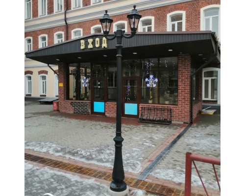 Парковый фонарь FUMAGALLI NEBO OFIR/RUT 2L  E26.202.R20.AXE27