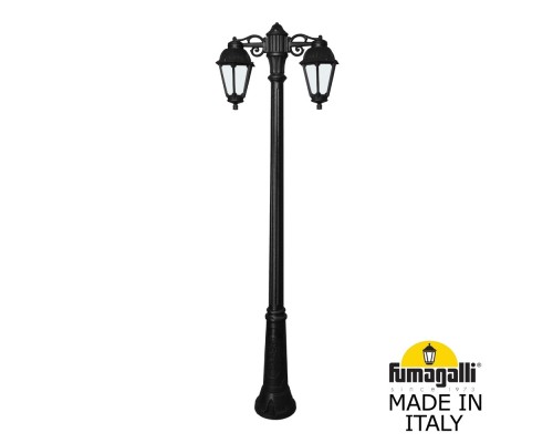 Садово-парковый фонарь FUMAGALLI RICU BISSO/SABA 2L DN K22.157.S20.AYE27DN