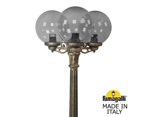 Садово-парковый фонарь FUMAGALLI RICU BISSO/G300 3L G30.157.S30.BZE27