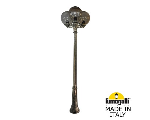 Садово-парковый фонарь FUMAGALLI RICU BISSO/G300 3L G30.157.S30.BZE27