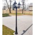 Садово-парковый фонарь FUMAGALLI RICU BISSO/RUT 3L E26.157.S30.AXE27