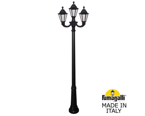 Садово-парковый фонарь FUMAGALLI RICU/OFIR/RUT 2L+1 E26.157.R21.AXE27