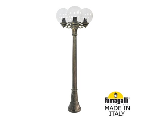 Садово-парковый фонарь FUMAGALLI ARTU BISSO/G250 3L G25.158.S30.BXE27