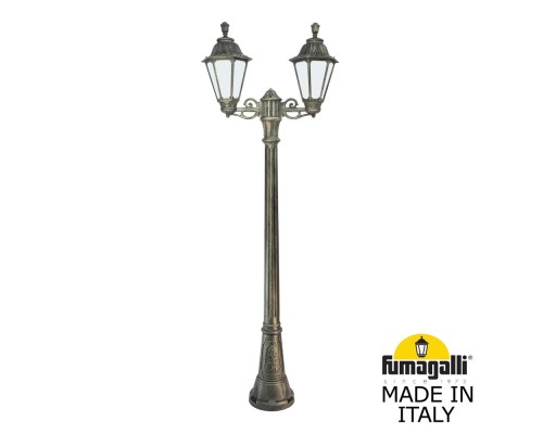 Садово-парковый фонарь FUMAGALLI ARTU BISSO/RUT 2L E26.158.S20.BYE27