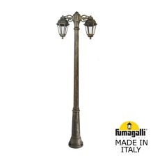Садово-парковый фонарь FUMAGALLI RICU BISSO/SABA 2L DN K22.157.S20.BXE27DN