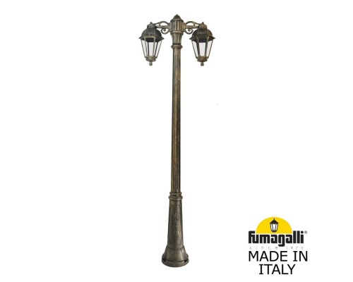 Садово-парковый фонарь FUMAGALLI RICU BISSO/SABA 2L DN K22.157.S20.BXE27DN