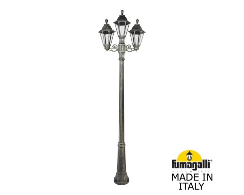 Садово-парковый фонарь FUMAGALLI RICU BISSO/RUT 2+1 E26.157.S21.BXE27