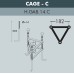 Парковый фонарь FUMAGALLI NEBO OFIR/G300 3L G30.202.R30.AZE27
