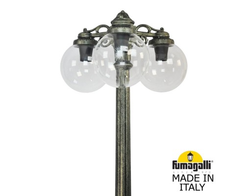 Садово-парковый фонарь FUMAGALLI GIGI BISSO/G250 3L DN. G25.156.S30.BXE27DN