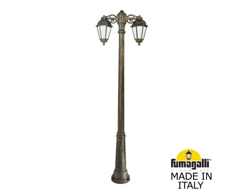 Садово-парковый фонарь FUMAGALLI RICU BISSO/SABA 2L DN K22.157.S20.BYE27DN