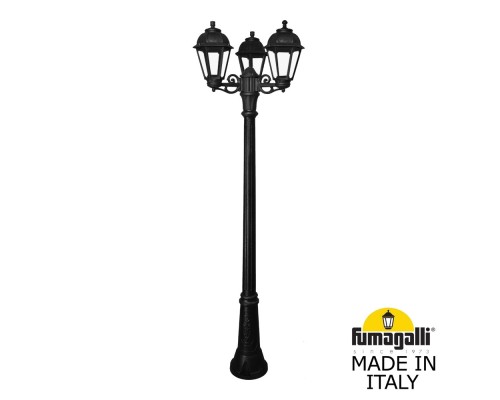 Садово-парковый фонарь FUMAGALLI GIGI BISSO/SABA 3L K22.156.S30.AXE27