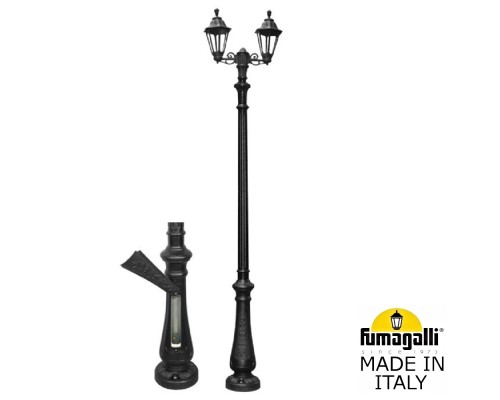 Парковый фонарь FUMAGALLI NEBO BISSO/RUT 2L  E26.202.S20.AXE27
