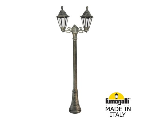 Садово-парковый фонарь FUMAGALLI ARTU BISSO/RUT 2L E26.158.S20.BXE27