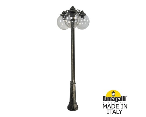 Садово-парковый фонарь FUMAGALLI RICU BISSO/G300 3L DN G30.157.S30.BZE27DN