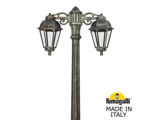 Садово-парковый фонарь FUMAGALLI GIGI BISSO/SABA 2L DN K22.156.S20.BXE27DN