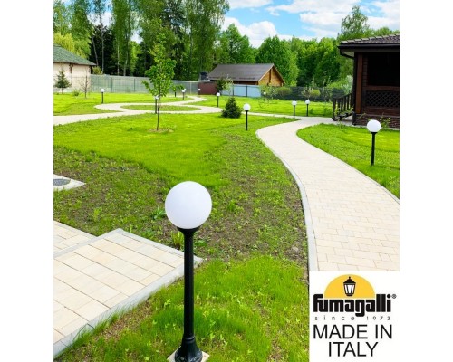 Садовый светильник-столбик FUMAGALLI MIZAR.R/G250 G25.151.000.AYE27