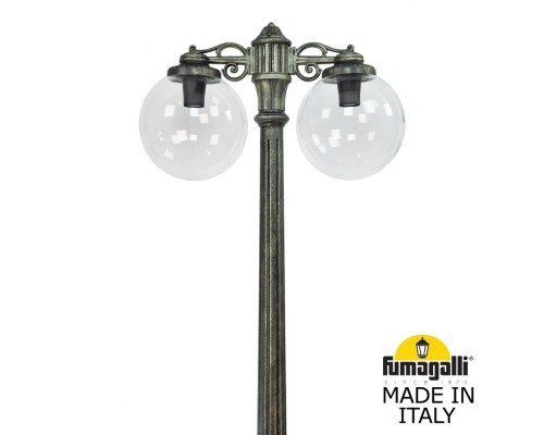 Садово-парковый фонарь FUMAGALLI RICU BISSO/G300 2L DN G30.157.S20.BXE27DN