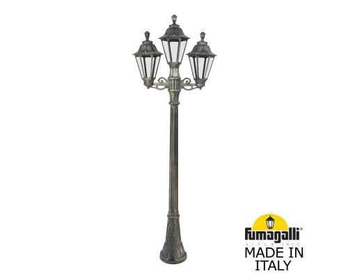 Садово-парковый фонарь FUMAGALLI ARTU BISSO/RUT 2+1 E26.158.S21.BXE27