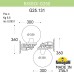 Светильник уличный настенный FUMAGALLI BISSO/G250 G25.131.000.AYE27