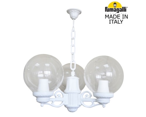 Подвесной уличный светильник FUMAGALLI SICHEM/G250 3L. G25.120.S30.WXE27