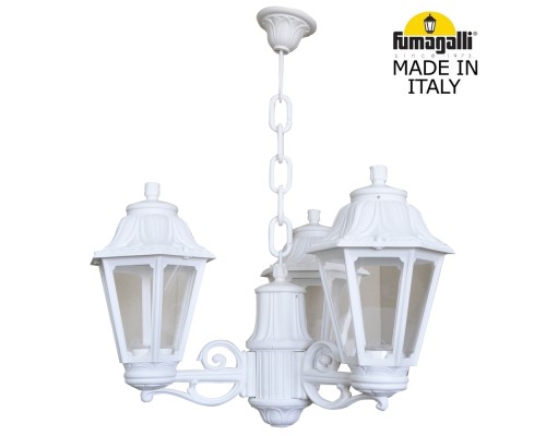 Подвесной уличный светильник FUMAGALLI SICHEM/ANNA 3L E22.120.S30.WXE27