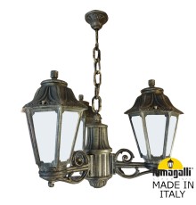 Подвесной уличный светильник FUMAGALLI SICHEM/ANNA 3L E22.120.S30.BYE27