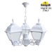 Подвесной уличный светильник (ЛЮСТРА) FUMAGALLI SICHEM/CEFA 3L U23.120.S30.WYE27