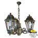 Подвесной уличный светильник FUMAGALLI SICHEM/ANNA 3L E22.120.S30.BXE27