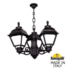 Подвесной уличный светильник (ЛЮСТРА) FUMAGALLI SICHEM/CEFA 3L U23.120.S30.AYE27