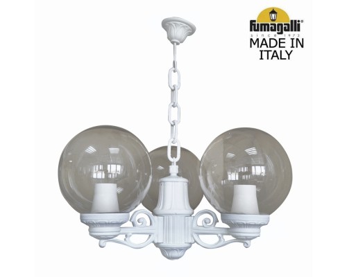 Подвесной уличный светильник FUMAGALLI SICHEM/G250 3L. G25.120.S30.WZE27